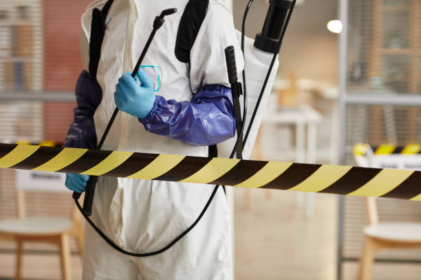 Professional Blood Cleanup technician working in Umatilla, OR
